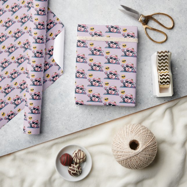 Papier Cadeau Yaourt Pilates  (Artisanat)