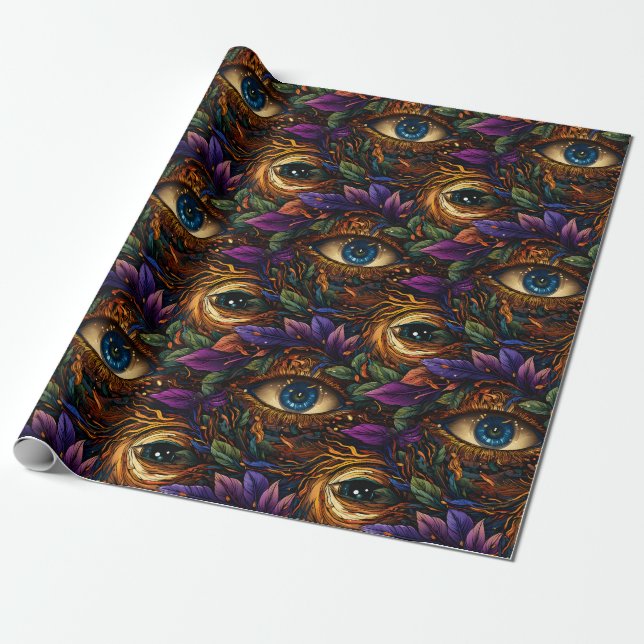 Papier Cadeau Yeux des bois (Déroulé)