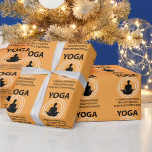 Papier Cadeau Yoga Méditation Yoga
