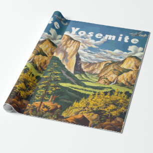 Papier Cadeau Yosemite Travel Art