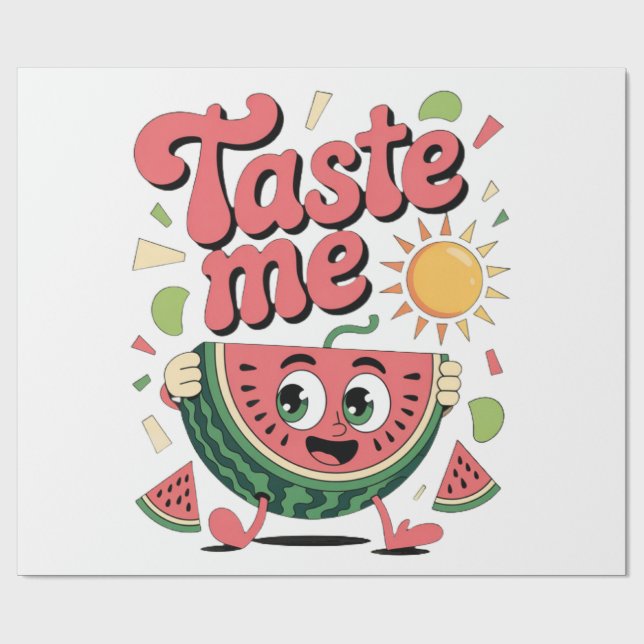 PAPIER CADEAU YOU SHALL TASTE IT! (Plat)