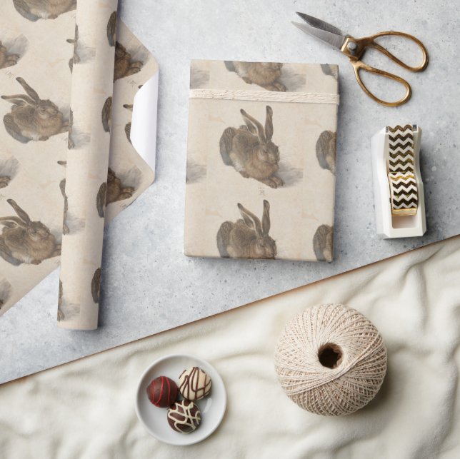 Papier Cadeau Young Hare by Albrecht Durer, Renaissance Fine Art (Artisanat)