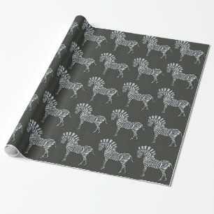 Papier Cadeau Zèbre