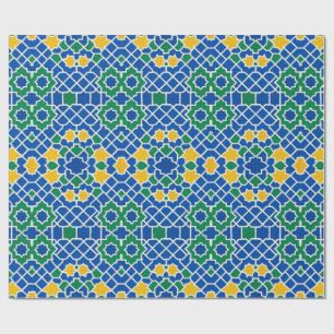 Papier Cadeau zelij marocain