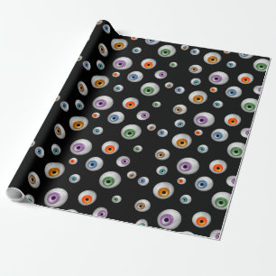 Papier Cadeau Zombie Eyeballs