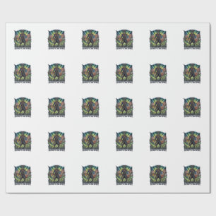 Papier Cadeau Zombie Patriotique Général Zombie Patriotique Apoc