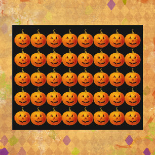 Papier Citrouille Halloween