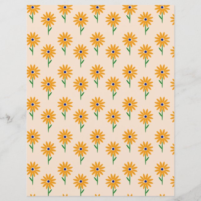 Papier Daisy Scrapbook (Devant)