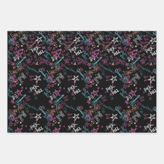 Papier d'anniversaire Rock and Roll