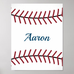 Papier d'art de baseball personnalisé Impression