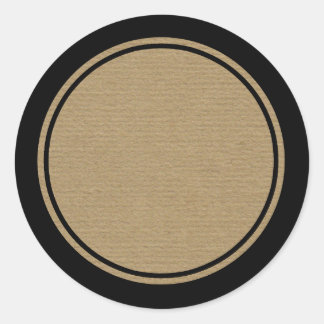 Papier d'artisanat blanc imprimé Étiquette de pot 