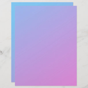 Papier d'artisanat Recyclé Pink to Blue Ombre