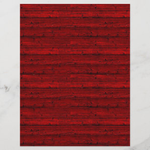 Papier d'artisanat Russe Red Wood Boards