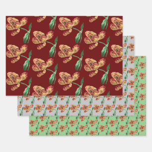 Papier d'artisanat Tulip Fleur vintage