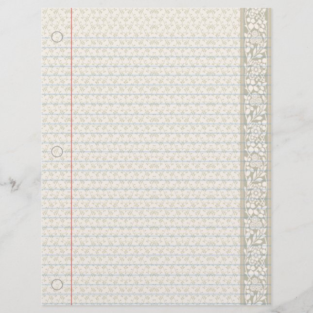 Papier de Carnet de pays classique (Devant)