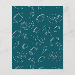 Papier de couleur d'équipe de jeu de football gris
