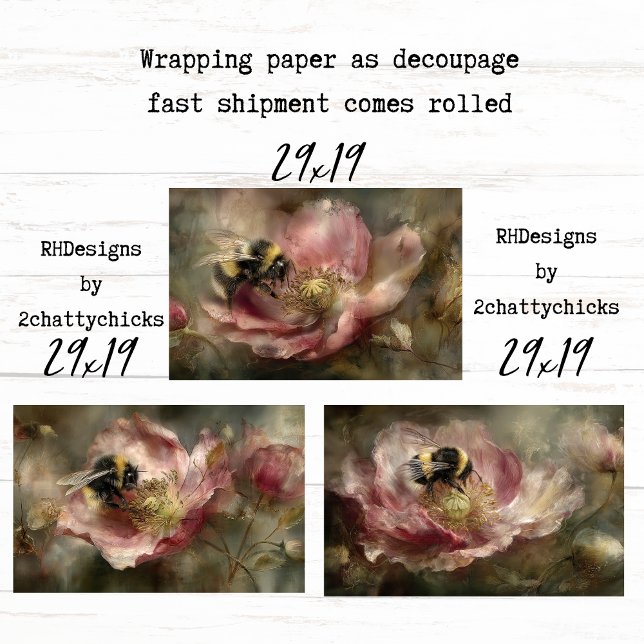 Papier de découpage botanique floral sarcelle  (Créateur téléchargé)