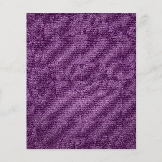 Papier de fond en jean violet pour scrapbooking (Devant)