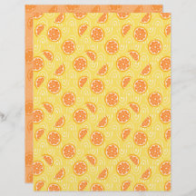 Papier de fond orange