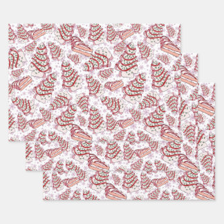 Papier de gâteau de Noël