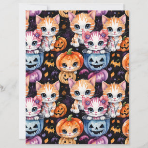 Papier de Halloween pour la tournée des friandises