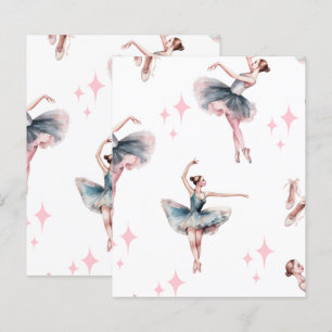 Papier de la danse de Ballerina