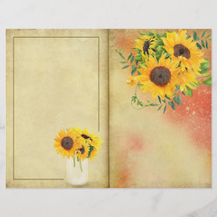 Papier de la page Journal des tournesols