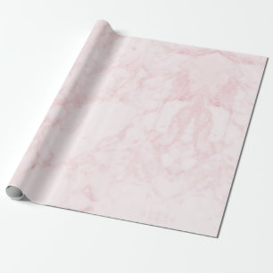 Papier de marbre rose-clair d'emballage cadeau