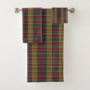 Papier de Noël Rouge Or Et Vert