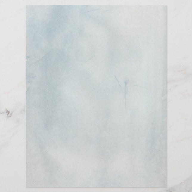 Papier de papeterie en aquarelle en pierre (Devant)