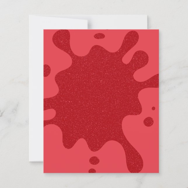 Papier de papier à découpe rouge tomate personnali (Devant)