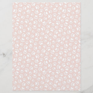 Papier de papier à gratter motif rose vif pour emp