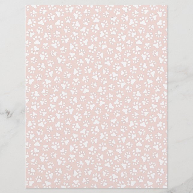Papier de papier à gratter motif rose vif pour emp (Devant)