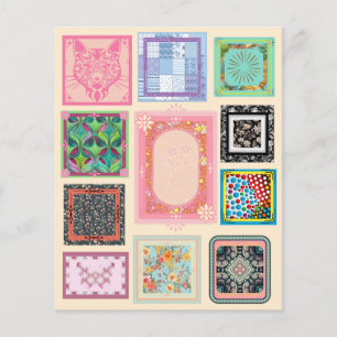 Papier de papier de scrapbook d'échantillonnage av
