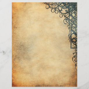 Papier de parchemin Vintage ancien