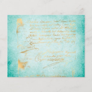 Papier de scrapbook aquarelle Aqua Magie de l'hive