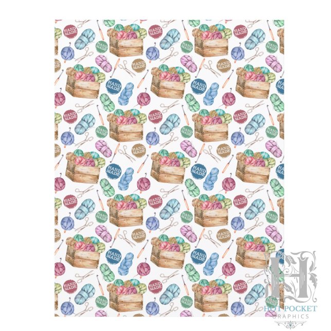 Papier de scrapbooking au crochet (Créateur téléchargé)