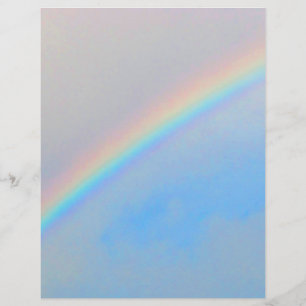 Papier de scrapbooking - Variations d'arc-en-ciel