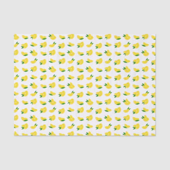 Papier de soie au citron Main Squeeze (Recto)