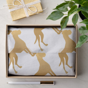 Papier de soie avec grands danois