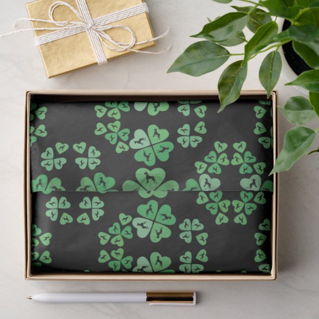 Papier de soie avec grands danois (Cadeau)