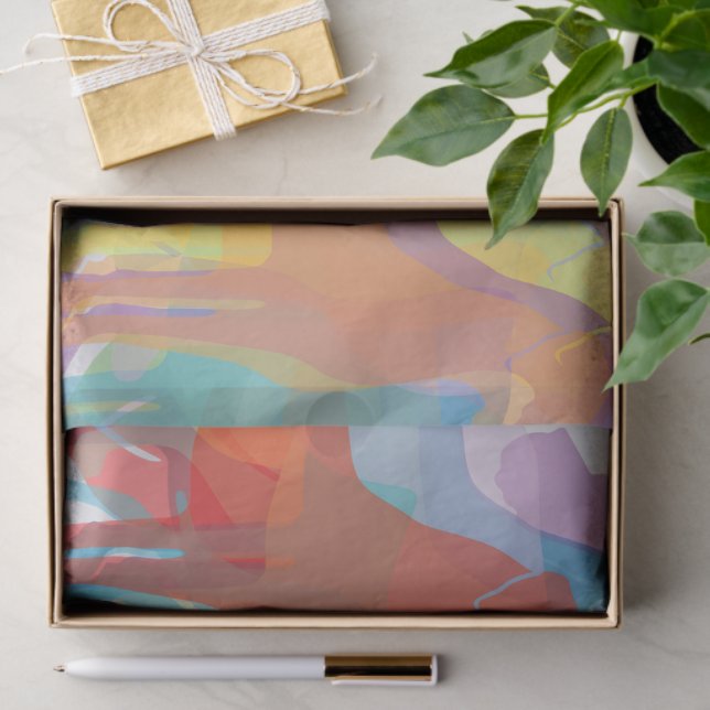 Papier de soie avec grands danois (Cadeau)