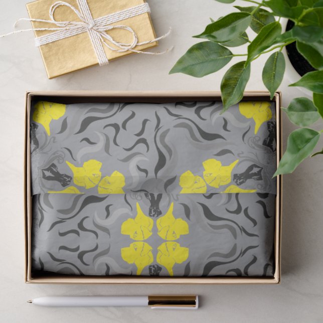 Papier de soie avec grands danois (Cadeau)