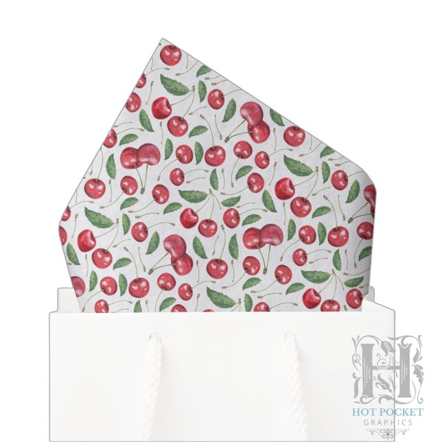Papier de soie Cerises (Créateur téléchargé)