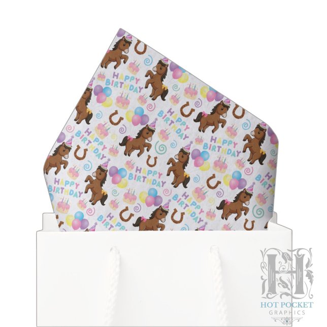 Papier de soie Cheval (Créateur téléchargé)