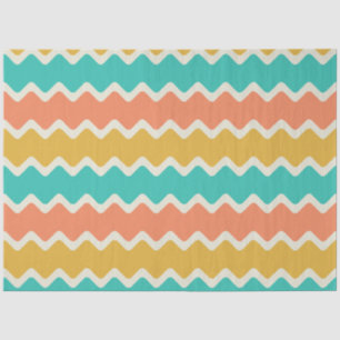 Papier de soie Chevron Coloré