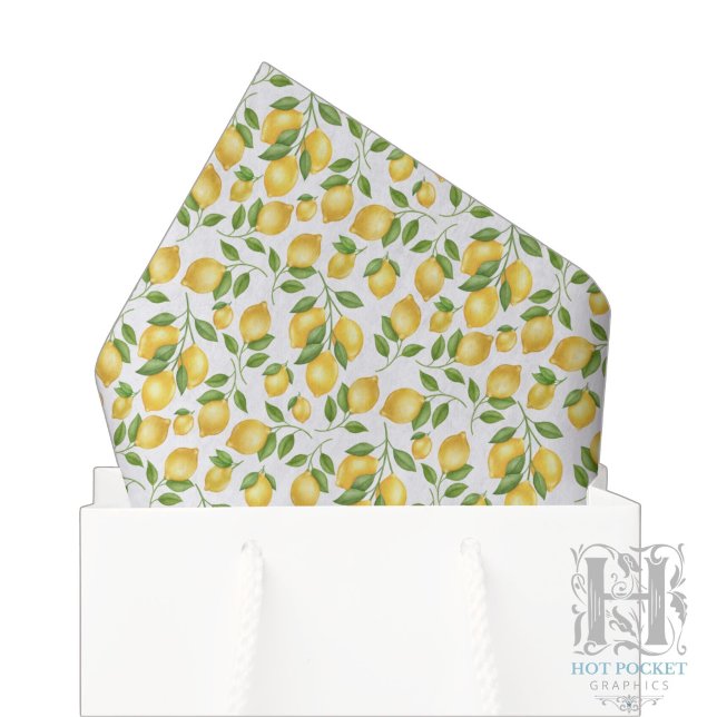 Papier de soie Citrons (Créateur téléchargé)