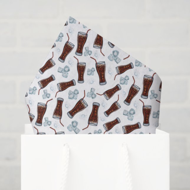 Papier de soie Cola (Sac cadeau)
