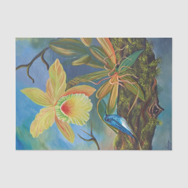 papier de soie colibri (Recto)