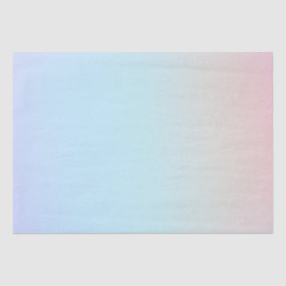 Papier de soie coloré à dégradé pastel